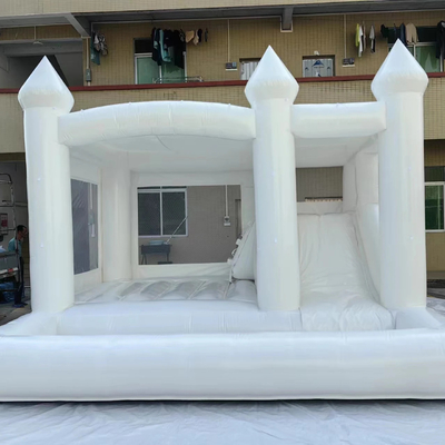 PVC kommerzielles Sprunghaus aufblasbare Burg mit Rutsche für Kinder