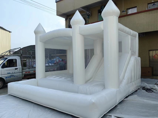 PVC kommerzielles Sprunghaus aufblasbare Burg mit Rutsche für Kinder