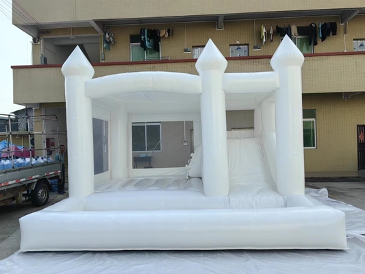 PVC kommerzielles Sprunghaus aufblasbare Burg mit Rutsche für Kinder