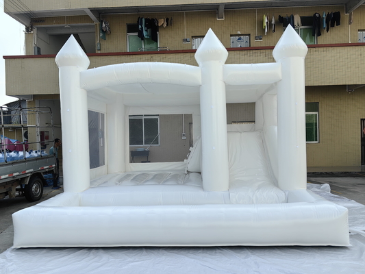 PVC kommerzielles Sprunghaus aufblasbare Burg mit Rutsche für Kinder