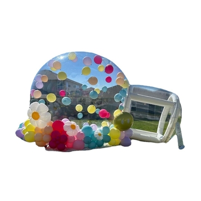 CE zugelassenes aufblasbares Bubble House Transparent Kids Party mit Blaser