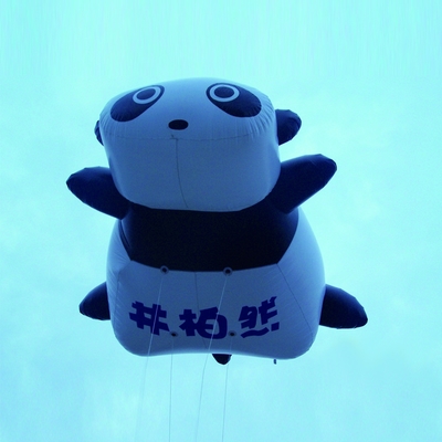 Riesige aufblasbare Panda Ballon Werbung aufblasbare Panda in verschiedenen Formen im Verkauf