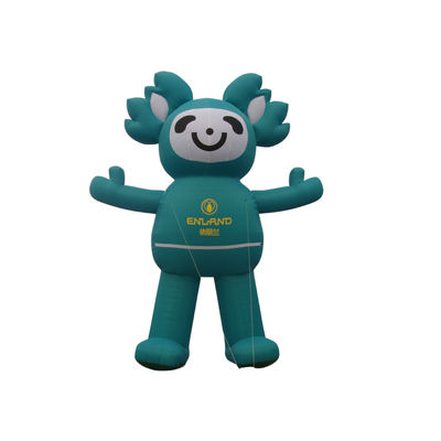 Aufblasbare 3D-Zeichentrickfilm aufblasbare Puppe Custom PVC-Logo