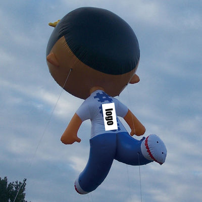 Custom Helium Wiederverwendbare Aufblasbare PVC Werbeballons Werbung Aufblasbare Puppe