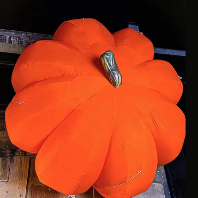Außenparade Aufblasbare Helium-Kürbisballon für Halloween Aufblasbare Feste Fliegende Ballon
