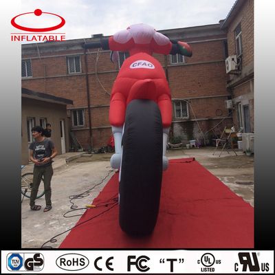 Riesiges aufblasbares Offroad-Motorrad für Außenwerbung
