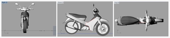 Riesiges aufblasbares Offroad-Motorrad für Außenwerbung