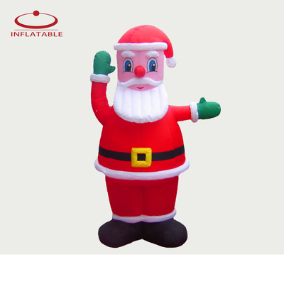 2023 Riesenkarikatur Weihnachten Außen aufblasbarer Weihnachtsmann Für Außendekoration