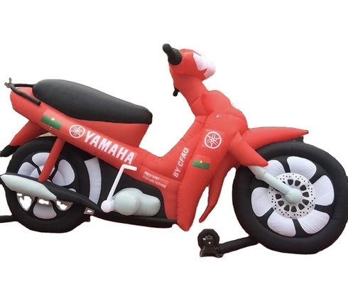 Riesiges aufblasbares Offroad-Motorrad für Außenwerbung