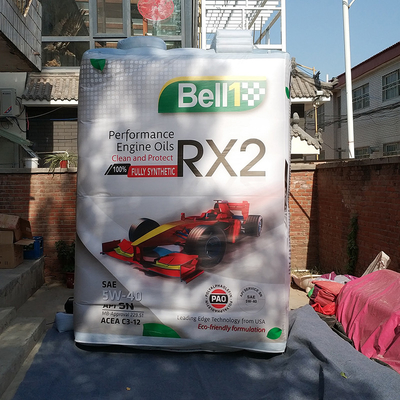 Maßgeschneiderter riesiger Schmierölkessel Werbung aufblasbar für die Werbung Motorölflasche Modell