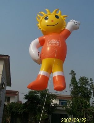 Fabrikpreis Custom Aufblasbare Karikatur Werbung Aufblasbare Geräte für Veranstaltungen Werbung Karikaturmodell Dekoration Ballonmodell