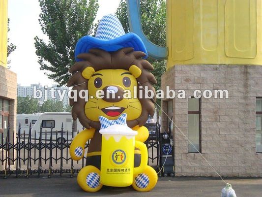Fabrikpreis Custom Aufblasbare Karikatur Werbung Aufblasbare Geräte für Veranstaltungen Werbung Karikaturmodell Dekoration Ballonmodell