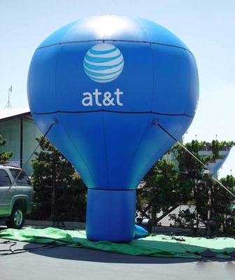 Individuell angepasste Outdoor-Riese Aufblasbare Bodenballon Aufblasbare Werbe-Kaltluftballon Aufblasbare Heißluftballon
