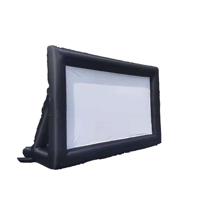 angepasst Outdoor Giant aufblasbare Boden 16X9Ft aufblasbare Bildschirm für einen Film spielen
