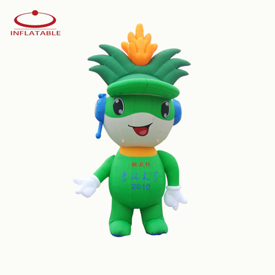 Riesige aufblasbare Sportmaskots Werbung 3D-Cartoon Oxford Material