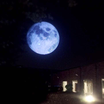 Mehrfachgalaxien Aufblasbare Heliumballon Riese mit LED