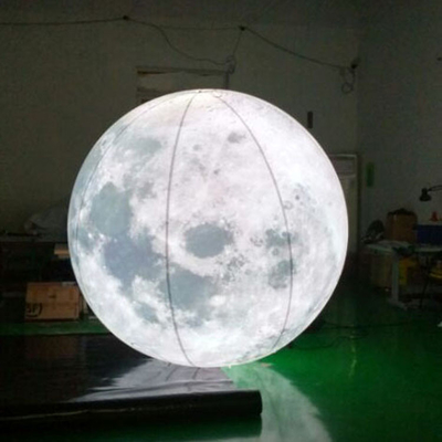 Helium aufblasbare LED-Leuchte Rundwerbung Luftmondballon