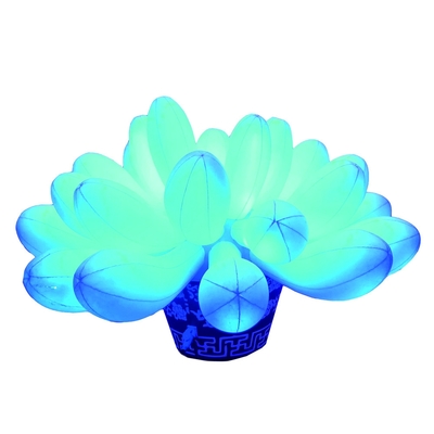 Hochzeitsdekoration Aufblasbare LED-Licht Farbenfrohe große Aufblasbare Blumen