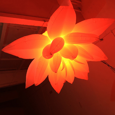 Werbung Aufblasbare LED-Licht UV-Druck Riese mit verschiedenen Farben und Logo