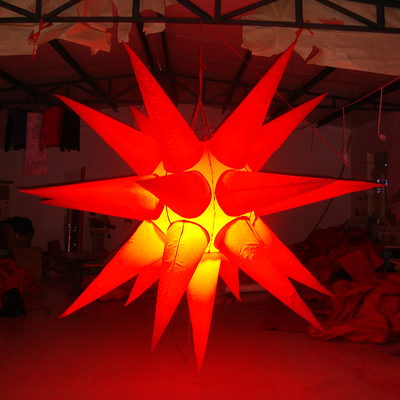 Werbung Aufblasbare LED-Licht UV-Druck Riese mit verschiedenen Farben und Logo