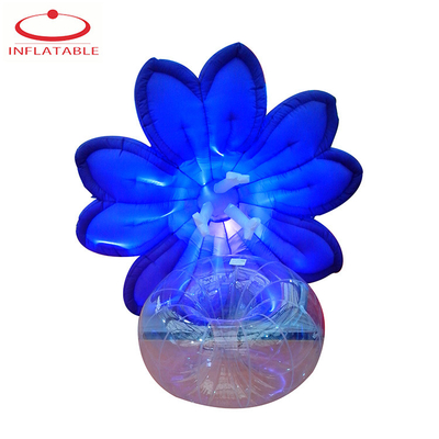 OEM aufblasbare LED-Licht aufblasbare Blumendekoration mit Lichtern