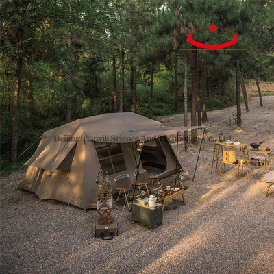 Neues anpassbares Hotel Wüstenzelt wasserdicht Außen aufblasbares Campingzelt wasserdichtes Partyzelt Camping im Freien