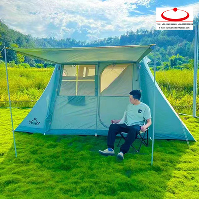 Beste Preis 8 Personen Großes wasserdichtes Luft-Pneumatisches Zelt Außen aufblasbares Rasenflächen arabisches Campingzelt zum Verkauf