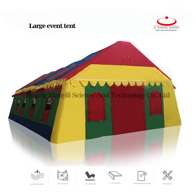 Neue Idee Bankett Custom Design Outdoor Party Werbung Aufblasbare Hochzeitszelte zum Verkauf