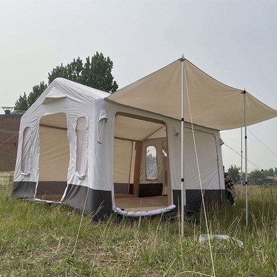 heiß verkauftes Oxford Stoff Wild Outdoor Camping Zelt Haus aufblasbares Campingzelt Luftzelt