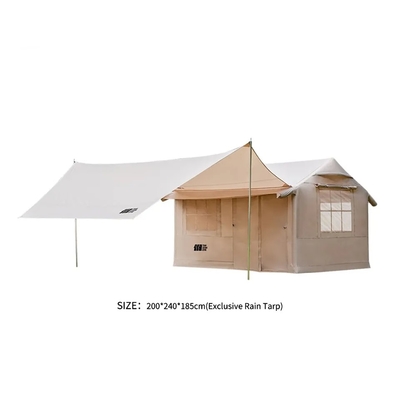 Außen aufblasbare Familientreffen 5-8 Personen wasserdichtes Oxford Campingzelt für Picknicks und Wandern