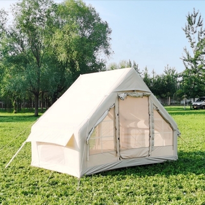 Großhandel aufblasbares Touristenzelt Großleinwand Glamping-Hüttenzelt Familienzelt aufblasbares Campingzelt im Freien