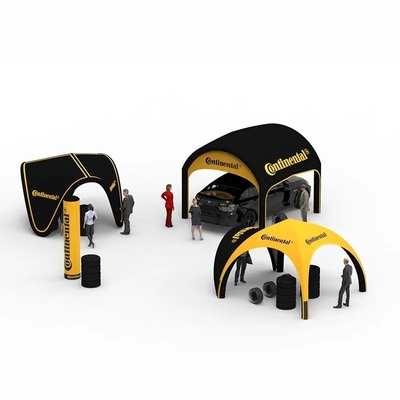 Hot Sale Veranstaltungen Ausstellung Sport Outdoor Air Marquee Werbung Promotion Kuppel Aufblasbare Pavillonschiene Luftversiegelte Zelt für