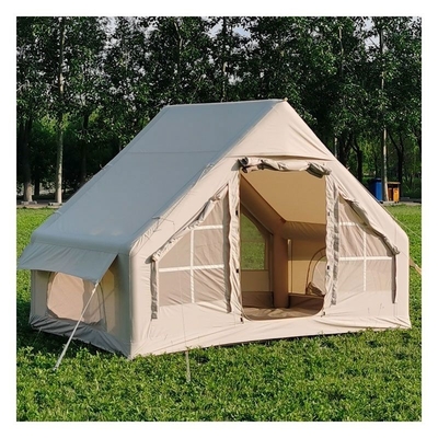 Außen aufblasbares Campingzelt wasserdicht Oxford Stoff Blow Up Zelt