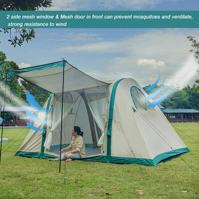 Wasserdichtes aufblasbares Hauszelt Luftpumpe Zelte zum Campen