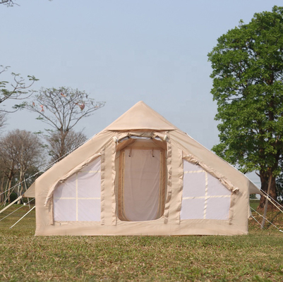 Luftfamilie Aufblaszzzelt Campingzelt Leinwand kundenspezifisch Luxus Polyester