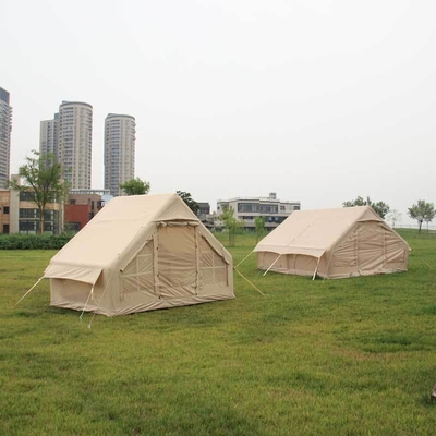 Luftfamilie Aufblaszzzelt Campingzelt Leinwand kundenspezifisch Luxus Polyester