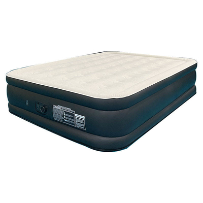 Hot selling tragbare PVC Flocking Doppelschichtluftbett aufblasbare Luftmatratzen