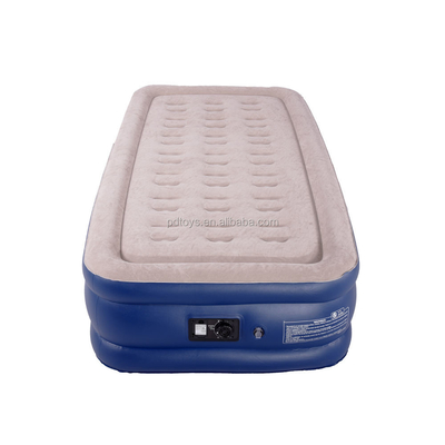 Elektrische Luftmatratze mit Aufblasen- und Aufblasungsschlafbett Soft Plush Flocking Matratze Dauerhaft automatisch