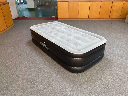 Elektrische Klappluftmatratze Bett wasserdicht Flocked PVC angepasst