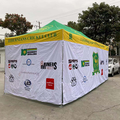 20 Fuß Outdoor Aluminium Hexagonal Up Tent Pop Up Canopy, Klappgartenzelt 3X3M, 3X6M Größe