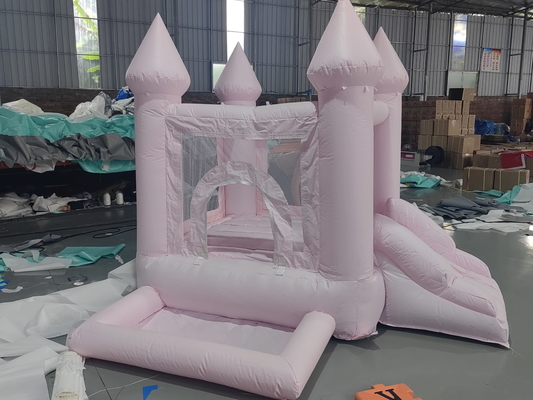 Aufblasbare Sprungburg für Kinder Sprunghaus Wasserrutsche Combo kommerzielle Sprungburg aufblasbare Sprungburg Haus