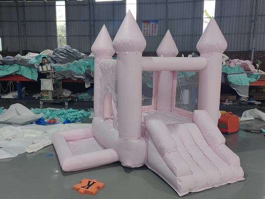 Aufblasbare Sprungburg für Kinder Sprunghaus Wasserrutsche Combo kommerzielle Sprungburg aufblasbare Sprungburg Haus
