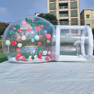 Weihnachts-Themen Außen Bubble Zelt Transparent Bubble Dome Zelt