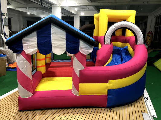 Aufblasbares Sprunghaus Mondlauf Wasserspringer Springer