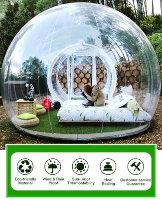 Transparentes aufblasbares Bubble-Zelt Bubble-Haus 5m mit Blaser