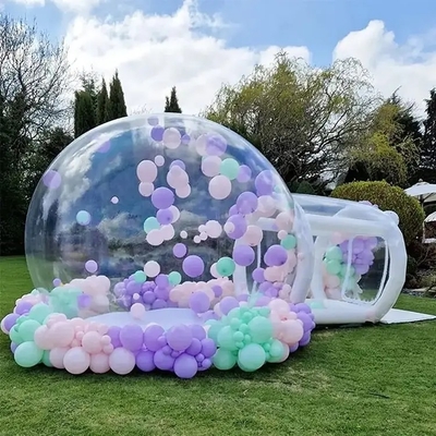 Transparentes aufblasbares Bubble-Zelt Bubble-Haus 5m mit Blaser