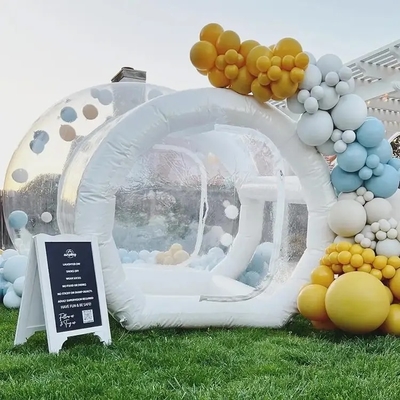 Transparentes aufblasbares Bubble-Zelt Bubble-Haus 5m mit Blaser