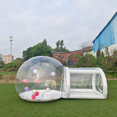 Transparentes aufblasbares Bubble-Zelt Bubble-Haus 5m mit Blaser
